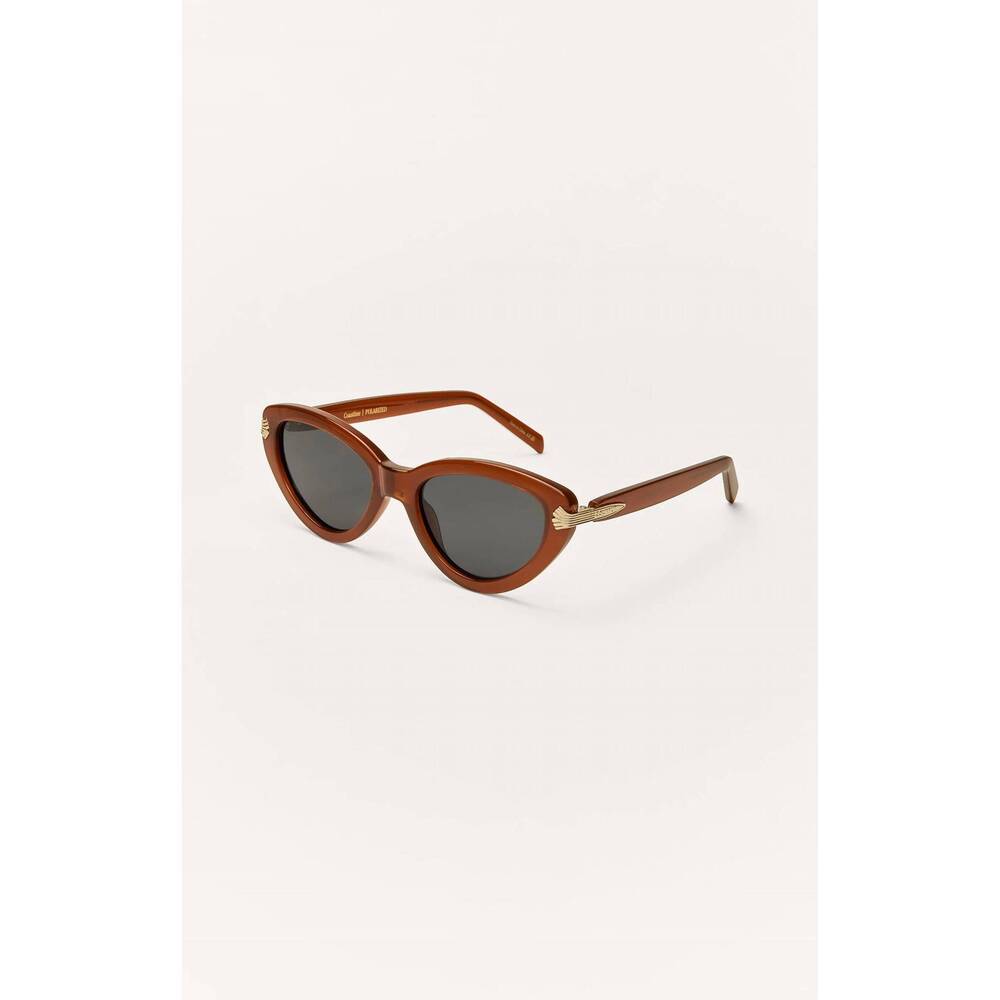 NEW Z SUPPLY coastline sunglasses in taro grey polarized